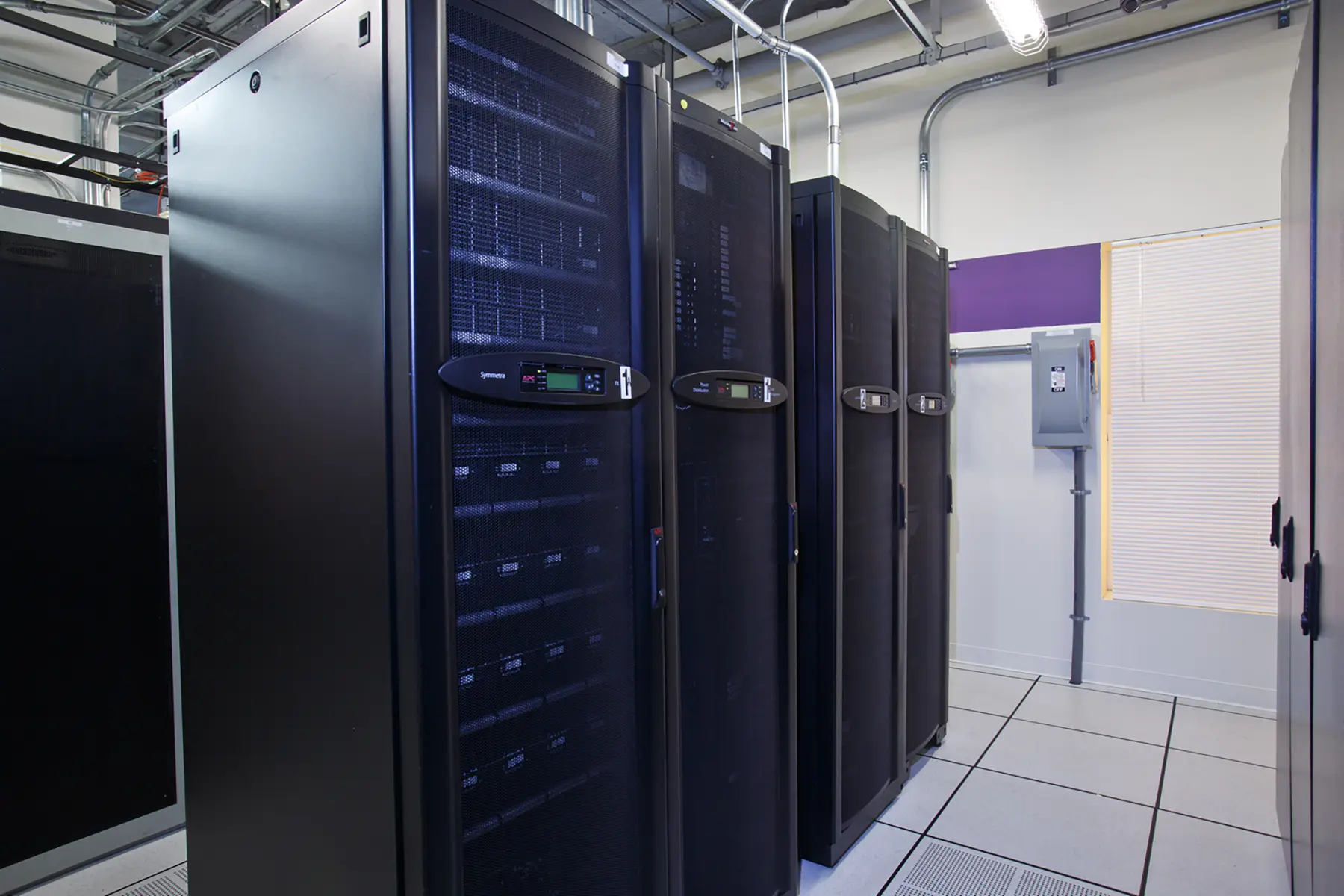 Enterprise server infrastructure inside the Web Host Pro Los Angeles data center